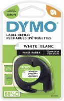 LetraTag Band Papier 12 mm (4m) weiß