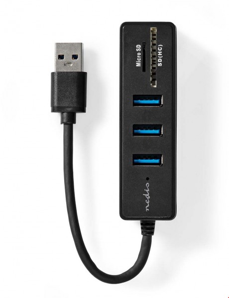 CCGB61250BK01 USB-Hub 3x USB-A 3.2 Gen 1, 1x SD/microSD