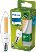 LED CLA 40W B35 E14 3000K CL LED-Kerze