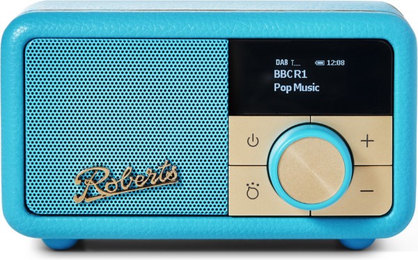 Revival Petite Kofferradio Electric blue