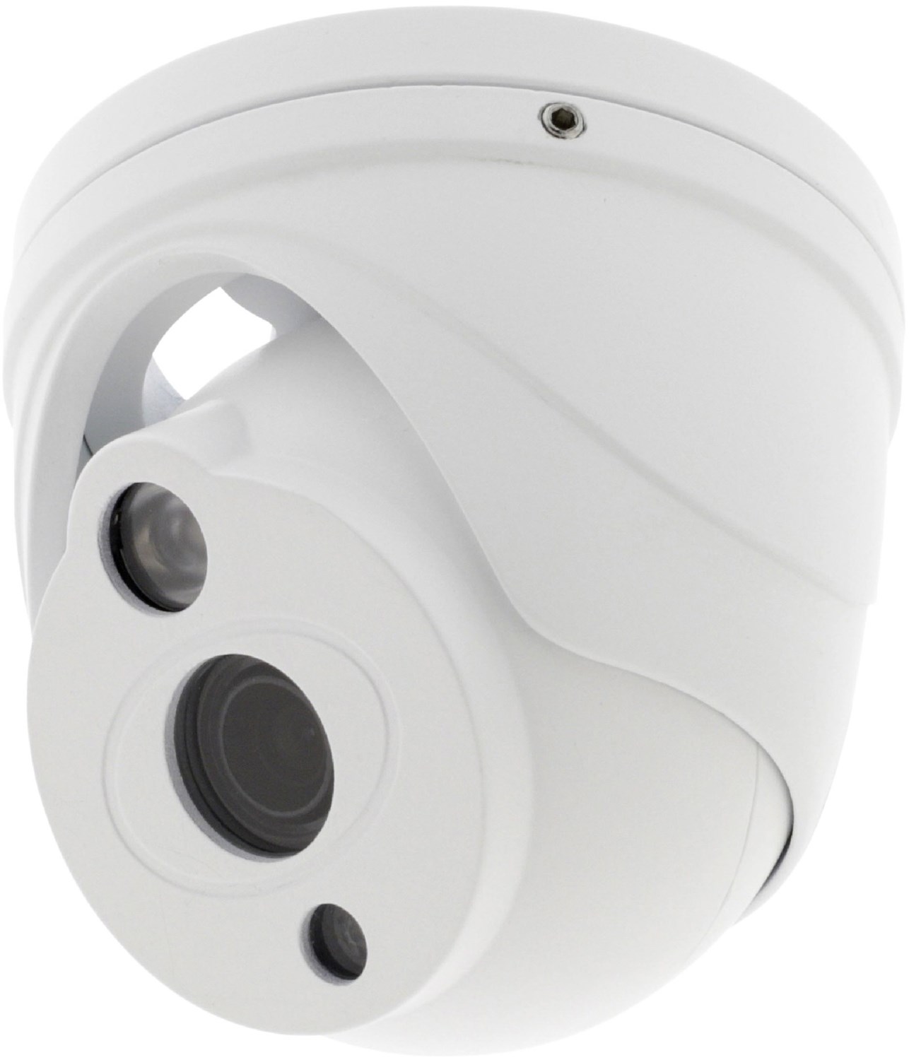 Kuppel Videoüberwachungskamera IP66 weiß