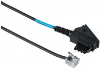 ISDN-NTBA-Anschlusskabel, 6 m schwarz