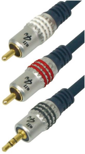 KS 35 C2 HC Blue-Serie 1,5m Audio-Adapterkabel