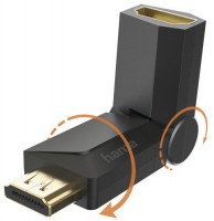 HDMI-Adapter Stecker>Kupplung schwarz
