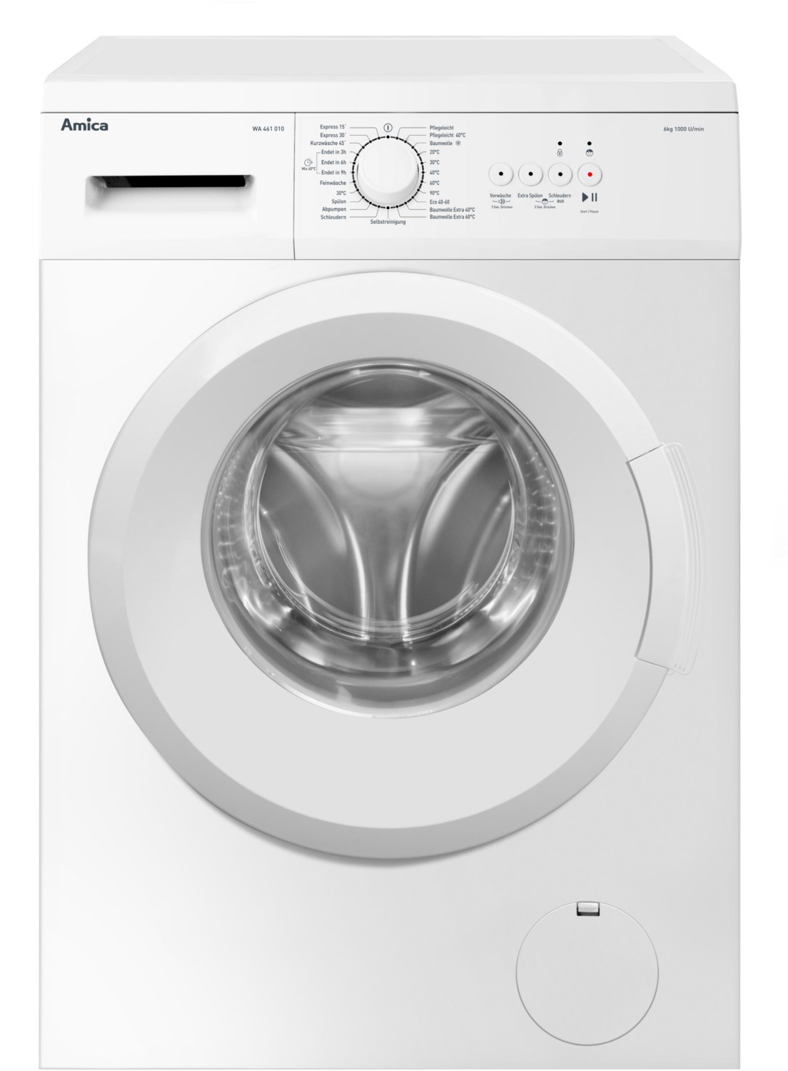 WA 461 010 Stand-Waschmaschine-Frontlader weiß / E