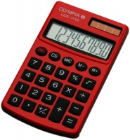LCD-1110 Taschenrechner rot