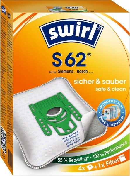 S 62 Micropor Plus Staubfilterbeutel