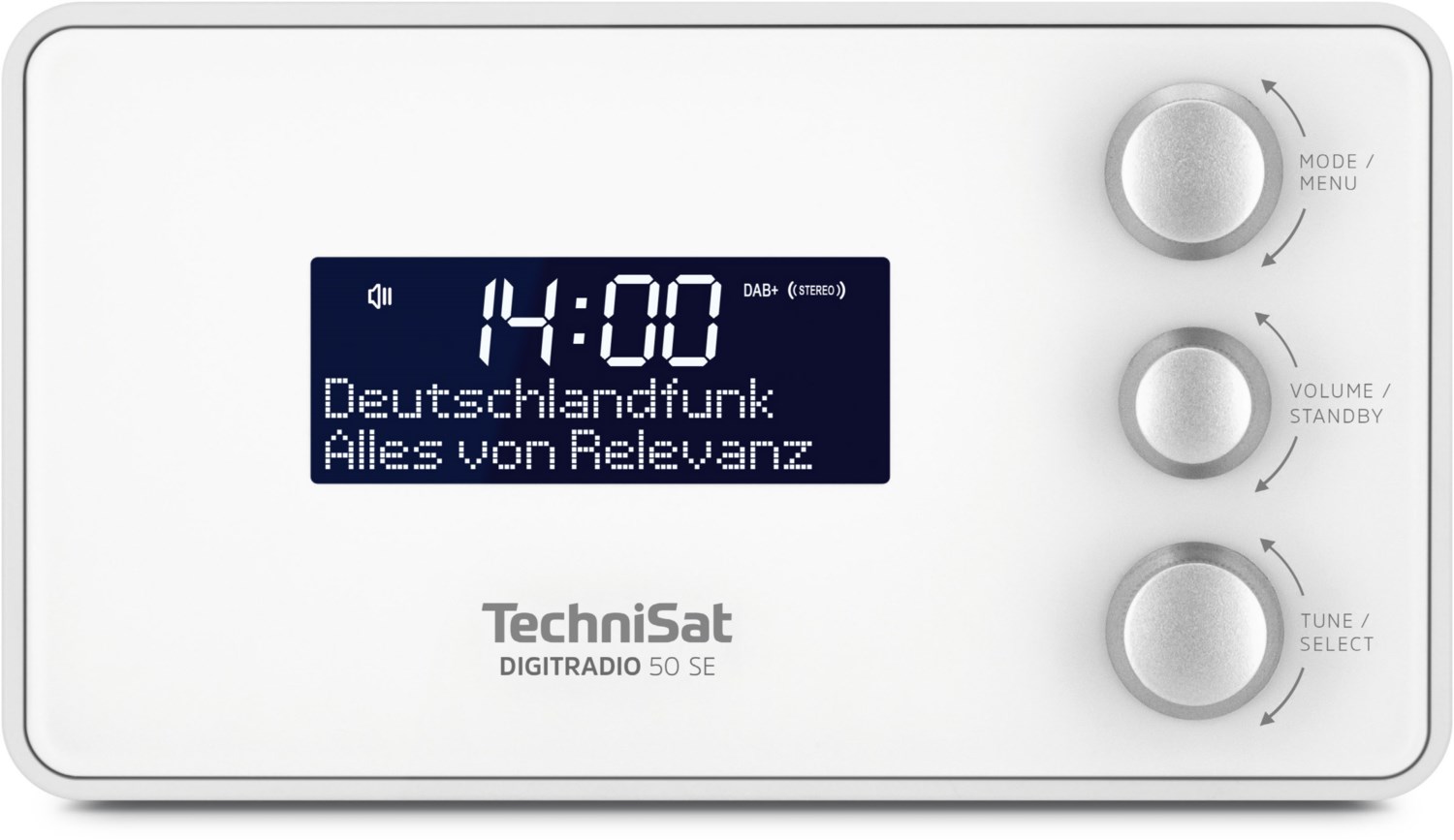 Image of DigitRadio 50 SE Uhrenradio weiß