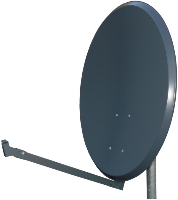 S65EL-G Easy-Line (65cm) Satelliten-Reflektor graphit