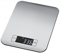PC-KW 1061 Küchenwaage edelstahl/schwarz