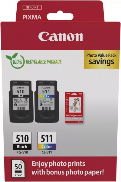 PG-510/CL-511 Photo Value Pack
