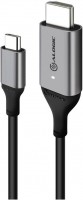 USB-C St. > HDMI St. (2m) Kabel space grey