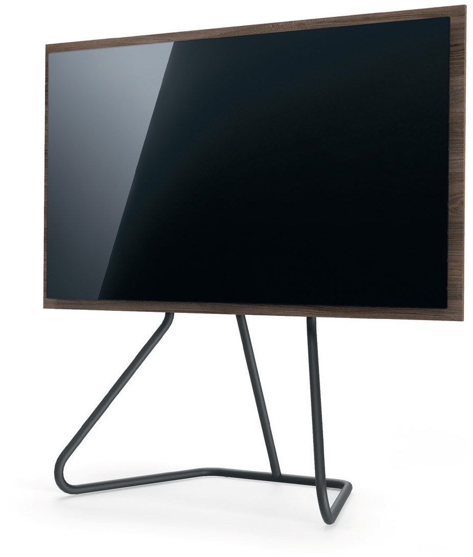 Tube GX31-65 TV-Standfuß black/deep oak
