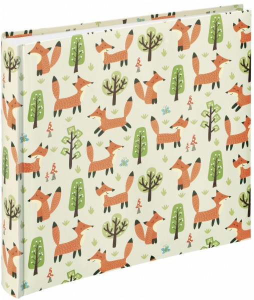 Jumboalbum Forest (30x30cm) Fox 100 weiße Seiten bunt