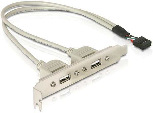 Slotblech intern USB 9pin >