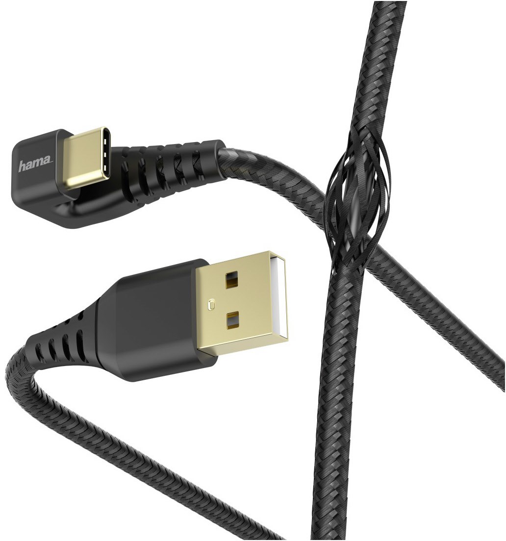 USB-C-Kabel Gamer (1,5m) schwarz