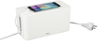 Kabelbox Mini für Steckdosenleiste weiss