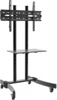 B-MS 125 rollbarer TV-Standfuß schwarz