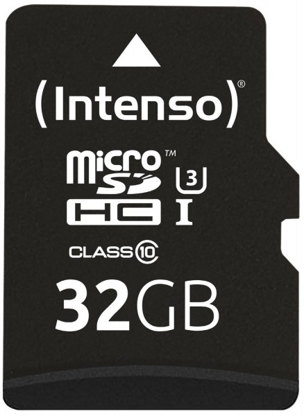 microSDHC Card Professional (32GB) Speicherkarte inkl. Adapter