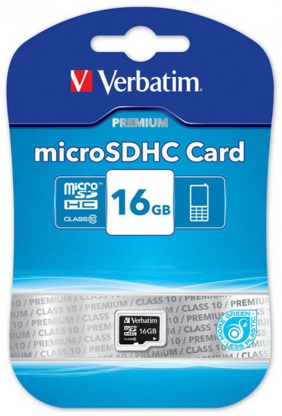 microSDHC Class 10 (16GB)