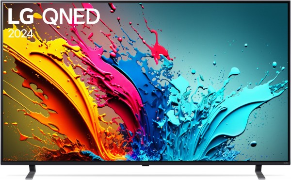 86QNED85T6C 217 cm (86") LCD-TV mit LED-Technik, 4K Ultra HD, Smart-TV, HDR-Wiedergabe, 120 Hz, DVB-T2/DVB-C/DVB-S2, Sprachsteuerung