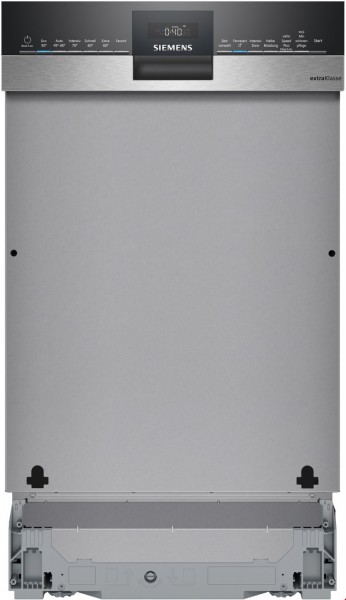 SR53ES02LD Einbau-Geschirrspüler teilintegriert 45 cm edelstahl