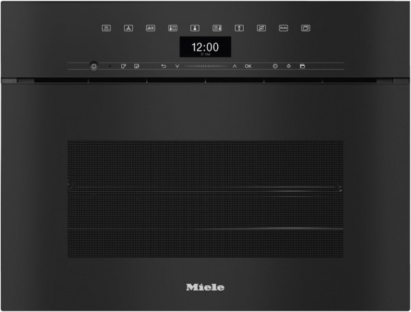 DGC 7445 HCX Pro Elektro-Backofen mit Dampfgarer obsidianschwarz, 47 l, SousVide-Funktion, A+