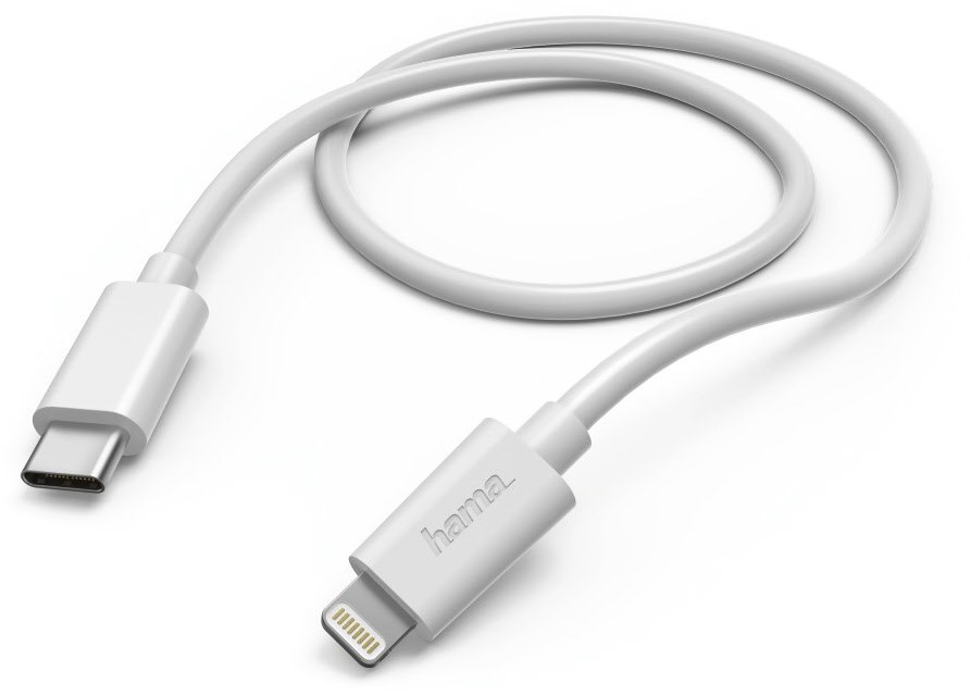 Schnelllade-/Datenkabel (1m) USB Type-C>Lightning
