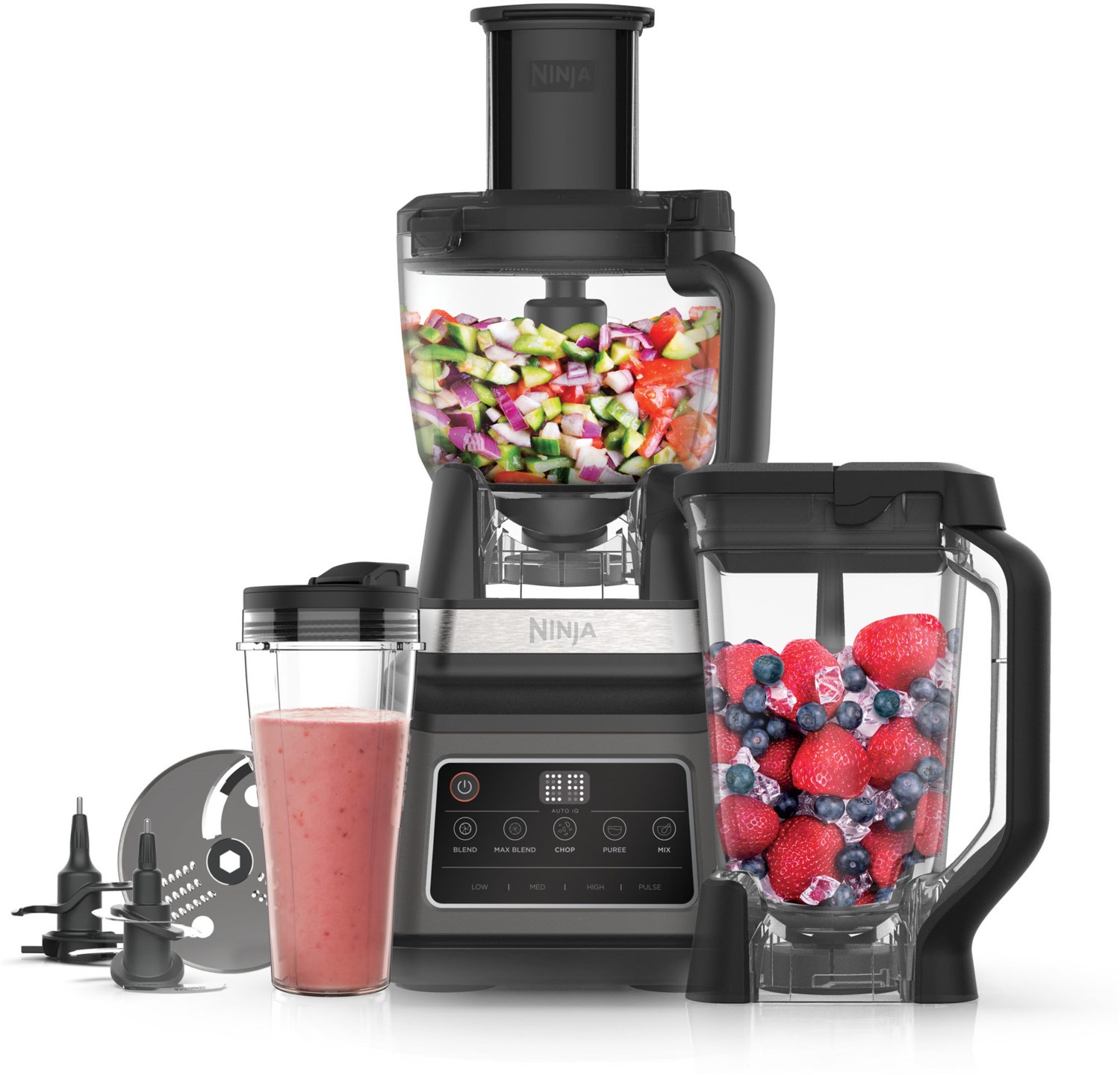 Image of BN800EU 3-in-1 Küchenmaschine grau/schwarz