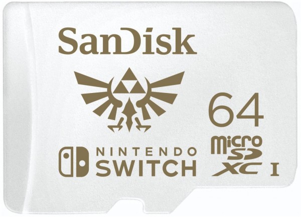 microSDXC Extreme U3 UHS-I (64GB) Speicherkarte für Nintendo Switch
