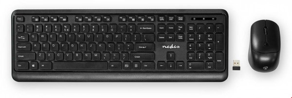 KBMCW100BKUS (US) Kabelloses Tastatur-Set schwarz