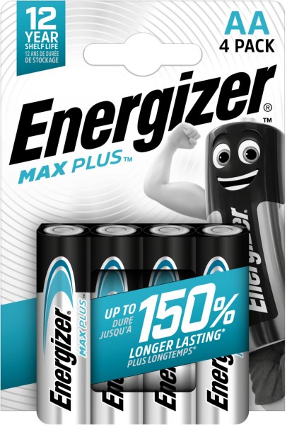 Max Plus AA 4er Pack Mignon-Batterie
