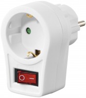 Steckdosenadapter weiss