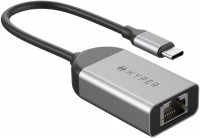 HyperDrive USB Type-C > LAN Adapter silber