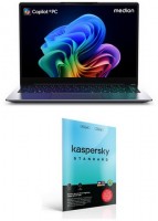 SPRCHRGD 14 S1 (MD62695) 35,56 cm (14") Notebook inkl. Standard ENV (Attach), 16 GB RAM, 512 GB SSD, Qualcomm Snapdragon X Plus, Windows 11