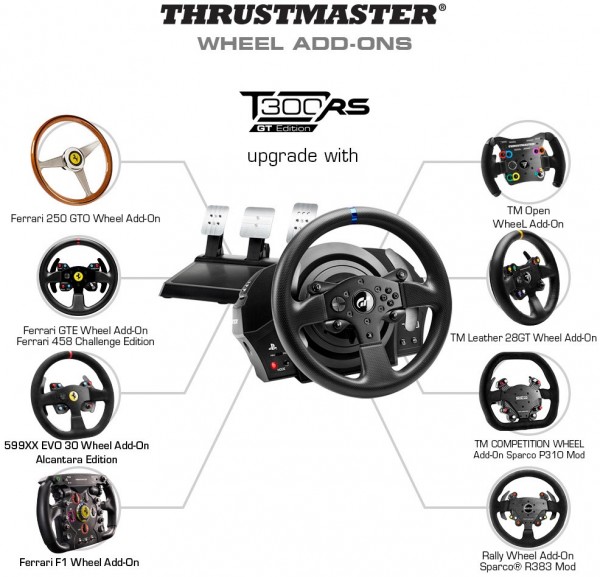 Thrustmaster T300 RS GT Edition Lenkrad mit Pedalen | EURONICS