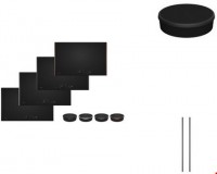 T68TVDMATT Autark-Induktionskochfeld bestehend aus T68YYV4B0+Z9801TWDY0+Z9802PFDY0 flex design