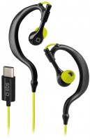 Sport-Ohrhörer In-Ear-Kopfhörer mit Kabel schwarz