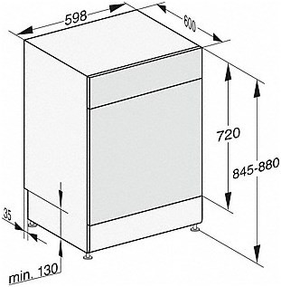 Miele G 5223 SC Active Plus Stand-Geschirrspüler 60 cm 