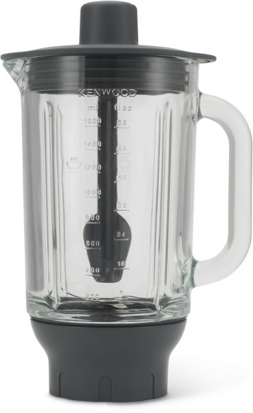 KAH358GL Glas-Mixeraufsatz Küchenmaschinen-Zubehör schwarz