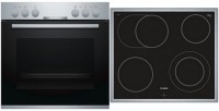 HND211CS61 Herdset bestehend aus HEA510BS2 + NKN645GA1E edelstahl + edelstahl