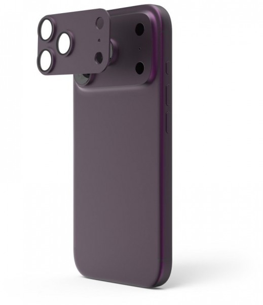 Kameraschutz Cam Protect Pro für iPhone 18 Pro rot