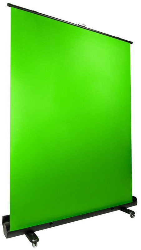 SCREEN LIFT Green Screen (200x150cm) grün
