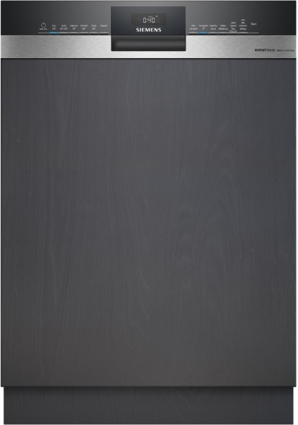 SN53ES02BD Teilintegrierter Einbau-Geschirrspüler 60 cm edelstahl