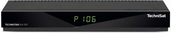 TechniStar K4 HDTV-Kabelreceiver mit Quad-Tuner schwarz