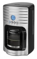 PC-KA 1120 Kaffeeautomat mit Timer schwarz/edelstahl
