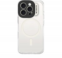 Transparent Cover für iPhone 16 Pro beige