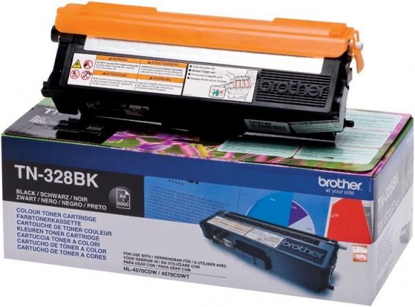 TN 328 BK (6.000S.) Toner schwarz