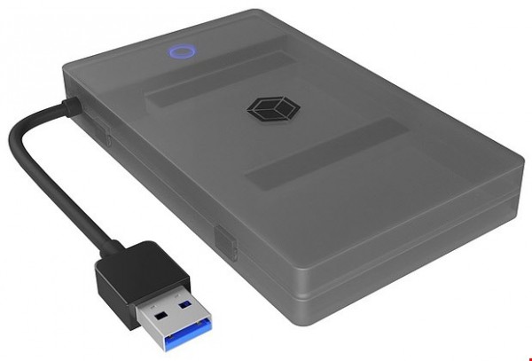 IB-AC603b-U3 2,5" USB 3.2 Gen 1 Festplattengehäuse schwarz