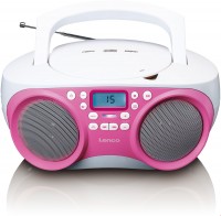 SCD-301 CD/Radio-System pink/weiß